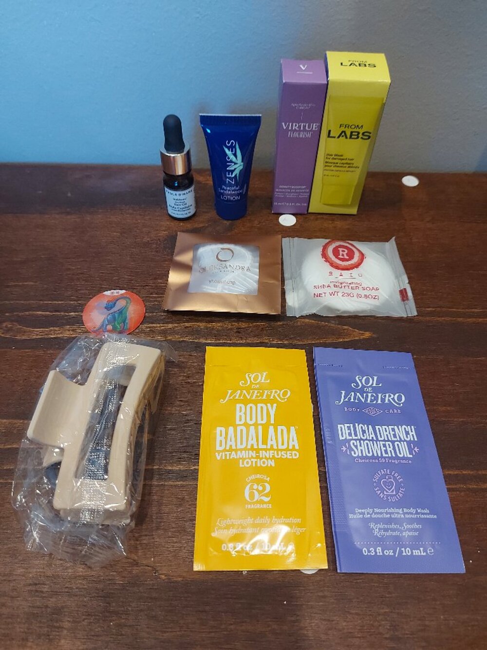 Sephora Shower and Hair Sample Bag